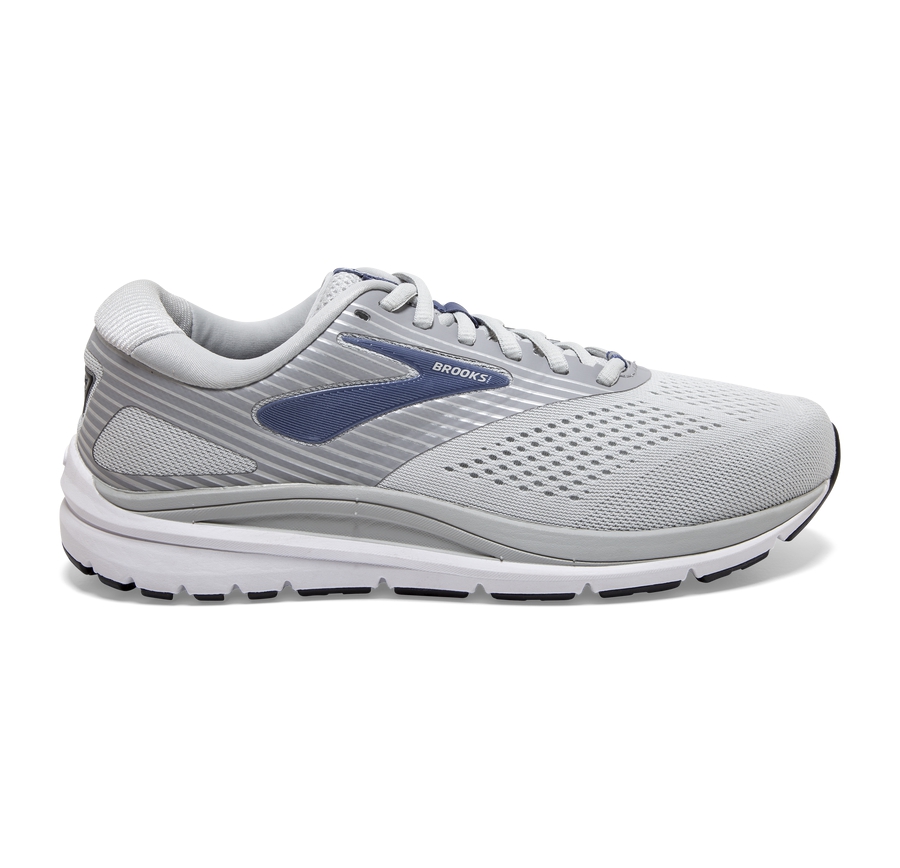 Brooks Womens Running Shoes Nz - Addiction 14 Grey/Blue ( NUKTL6243 )